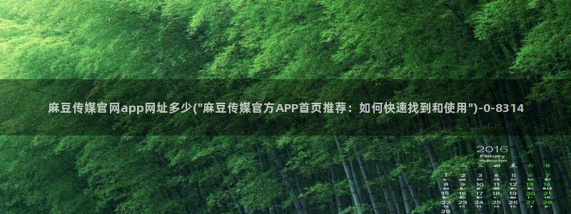 麻豆 合集合集：麻豆传媒官网app网址多少(\