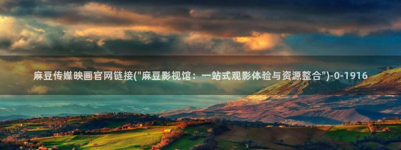 麻豆入口在线看
